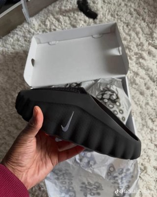 Chanclas Nike Mind 001 Negro Naranja