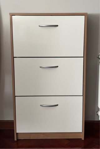 Zapatero de 3 compartimentos