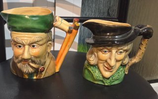 2 Bicchieri da Birra Vintage +60 Anni