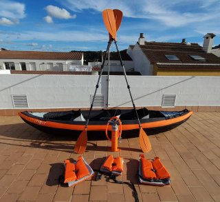 Kayak hinchable ITIWIT 100 de Decathlon
