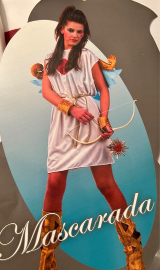 Disfraz Cupido Angel Dorado Talla Única