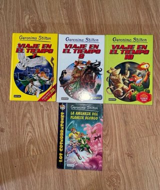 Pack Libros Gerónimo Stilton