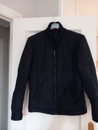 Chaqueta acolchada hombre azul marino