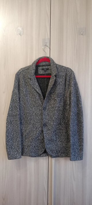 Blazer OVS Maglia Mista Grigio Antracite M