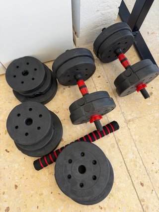 Set de Mancuernas Ajustables
