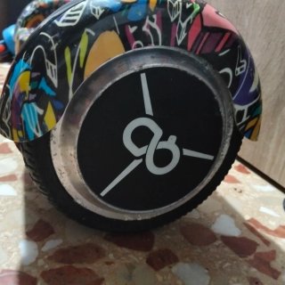Hoverboard con diseño urbano