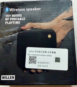 Altavoz Portátil Willen
