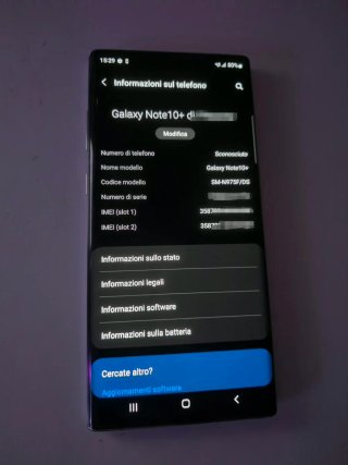 Samsung Galaxy Note 10 Plus 256 GB Aura Glow