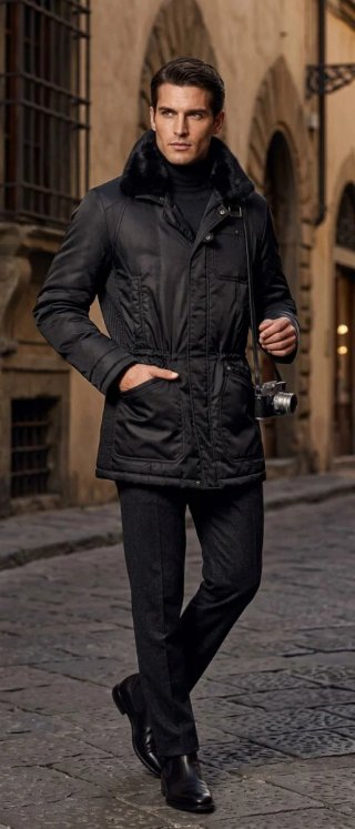 Piero Guidi Giubbotto Nero Taglia M
