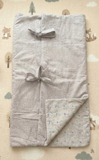 Saco para Capazo Reversible Hecho a Mano