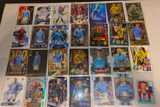 Lote de 28 cromos de Erling Haaland