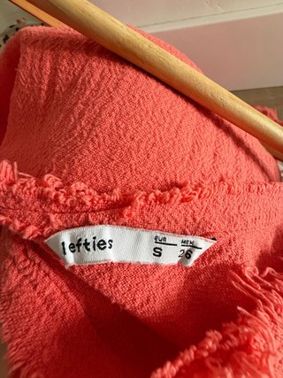 Camiseta de tirantes coral Lefties