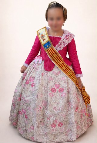 Traje de fallera infantil