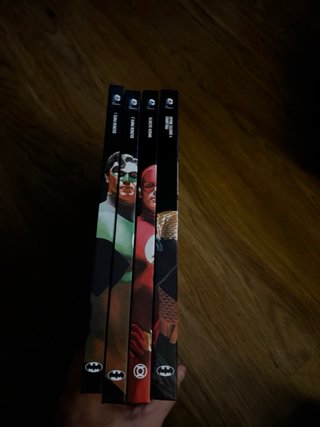 Lote de 4 comic batman green lantern y harley quin