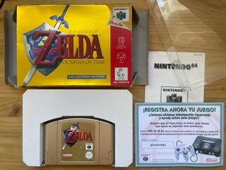 Zelda Ocarina of Time Collectors Edition N64