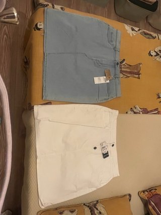 Lote 2 Faldas Vaqueras Talla 44 + Falda Pana