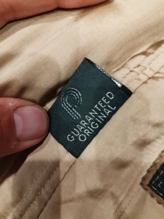 Cappotto scamosciato marrone taglia 42