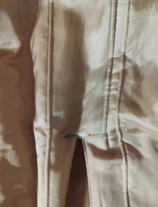 Cappotto scamosciato marrone taglia 42