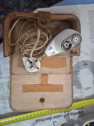 Afeitadora Philips Vintage con estuche