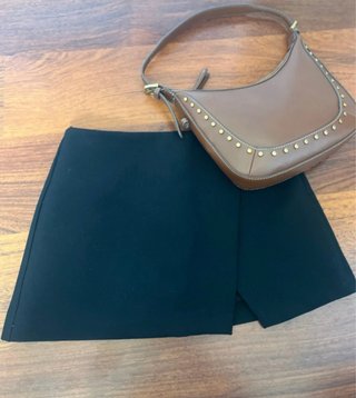 Falda pantalón Zara negra