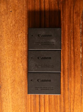 3 Baterías Canon LP-E17