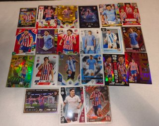 Lote de 21 cromos de Julián Álvarez