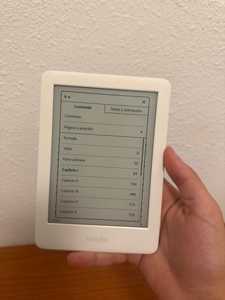 Amazon Kindle - Blanco