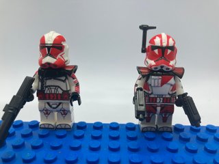 Minifiguras Star Wars Clones personajes