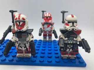 Minifiguras Star Wars Clones personajes