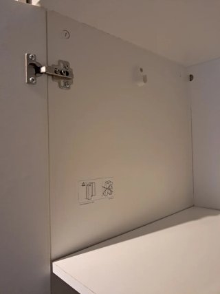 Armadio bianco Ikea