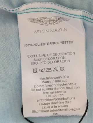 Camiseta Hugo Boss Aston Martin F1 Talla xl