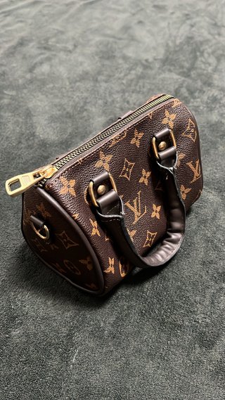 Bolso Louis Vuitton Monogram Marrón Dorado