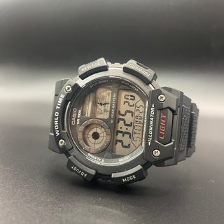 Reloj Casio AE-1400WH World Time 100m