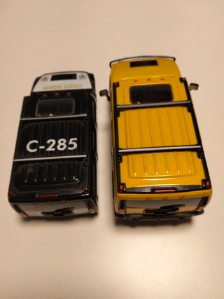 Ninco Raid slot Hummer Amarillo Carrocería Sheriff