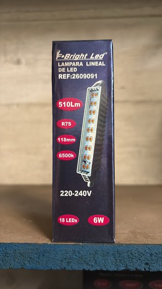 Lámpara Lineal LED F-Bright 6W
