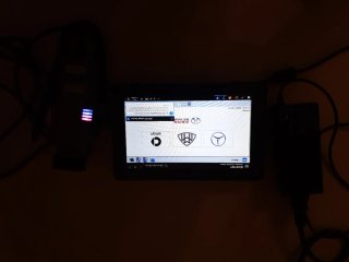 Pannello touch Windows Xentry, odis19, odis25