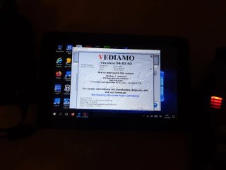 Pannello touch Windows Xentry, odis19, odis25