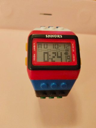 Reloj Digital Estilo Lego SHHORS