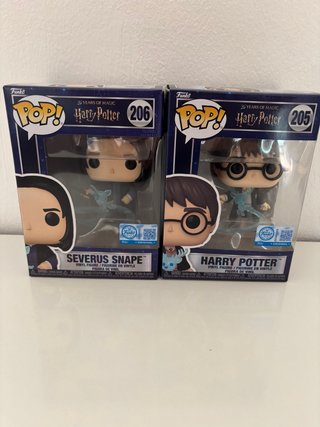 2 Figuras Funko Pop Harry Potter y Severus Snape