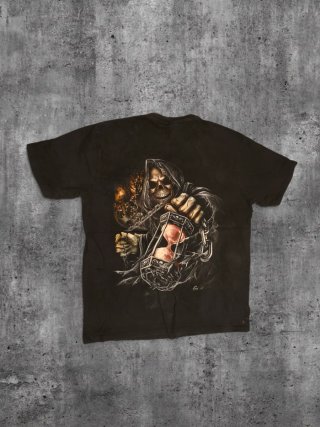 Camiseta Vintage Gráfica Calavera