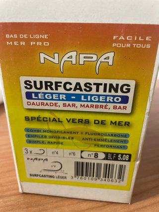 Montaje Surfcasting NAPA