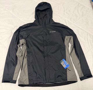 Chaqueta Columbia Negra y Gris