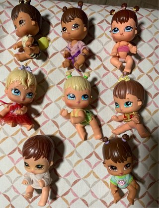 Lote 9 Muñecas Bratz Baby