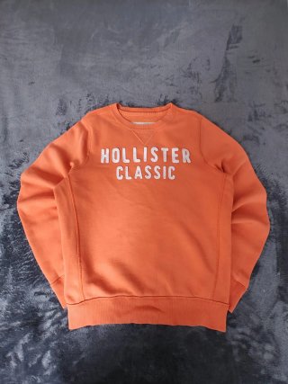 Sudadera Hollister Classic  Talla L Pumpkin