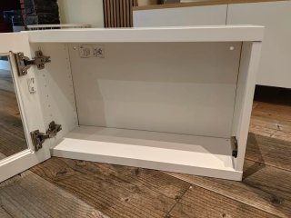 2 Vetrine IKEA Besta Bianche