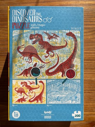Puzzle-Juego 3D de Dinosaurios Londji.