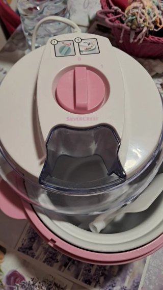Silvercrest Gelatiera Rosa 1L