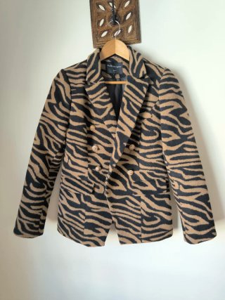 Casaco Drole de Copine Animal Print Tamanho S