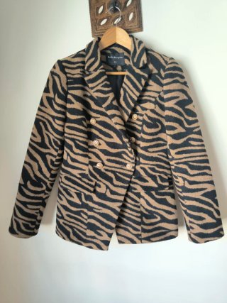 Casaco Drole de Copine Animal Print Tamanho S