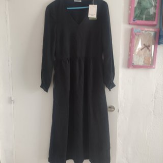 Vestido largo Marco O Polo negro